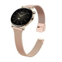 ราคา สายนาฬิกาข้อมือ สําหรับ Huawei Watch GT 2 Pro GT 2E GT 2 นาฬิกาอัจฉริยะ Milanese สายนาฬิกาข้อมือสเตนเลส หัวเข็มขัด สําหรับ Huawei Watch GT 3 Pro GT 3 SE 46mm Watch Buds Watch Ultimate (21024281402)
