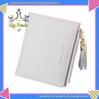 ราคา QIC Tassel Women Wallet Small Cute Wallet Women Short Leather Women Wallets Zipper Purses (20820437822)