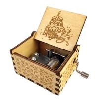 ราคา กล่องดนตรีไม้ ของขวัญดนตรีคริสต์มาสวันแม่ กล่องของขวัญวินเทจแกะสลักไม้สวยงามสำหรับวันครบรอบคริสต์มาสวันแม่ effectual (21011402814)