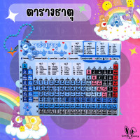ราคา พวงกุญแจตารางธาตุ น้องหมี Care Bear ตารางธาตุ 3 4 นิ้ว 10 7 5 cm (19359595375)