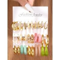 ราคา ชุดต่างหูทองแฟชั่นใหม่2023ชุดตุ้มหูอะคริลิกผีเสื้อสำหรับผู้หญิงต่างหูโลหะกลวงชุบทองเครื่องประดับการ์ตูน (21171139340)