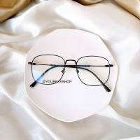 ราคา แว่นสายตายาวทรงเหลี่ยมแนววินเทจ เลนส์กรองแสงสีฟ้า รุ่น 7513 (7442542474)