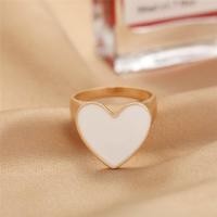 ราคา FINE เกินไปเกาหลีแหวนทองน้ำมันหยด Vintage Ins สไตล์ Heart Shape แหวนสำหรับผู้หญิงเครื่องประดับแฟชั่น (9665116124)