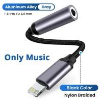 ราคา สายอะแดปเตอร์สำหรับ iPhone 3 5มม AUX 3 5กับระบบเสียง OTG สำหรับ iPhone 14 13 12 11 PRO MAX ADPTER สำหรับ iPhone x XS 7 8 (21358650167)