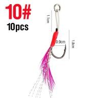 ราคา Mustad 10ชิ้น10 12 14 ตะขอตกปลาตกปลาเรืองแสงตะขอเสริมเหล็กกล้าคาร์บอนสูงเบ็ดเกี่ยวเดี่ยวเครื่องใช้อุปกรณ์ตกปลาปลา (20799418335)