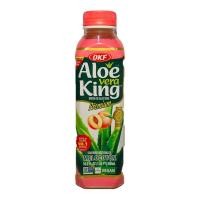 ราคา OKF Aloe Vera King Drink Peach โอเคเอฟ อโลเวร่า คิง ดริ้งค์ พีช 500 g (21309302178)