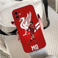 ราคา Casing หรับ iPhone 11 12 Mini X Xs XR Pro Max 6 6s 7 8 6 7 8 Plus 5 5s SE 2020 LU55 Liverpool FC Pattern Phone เคสโทรศัพท์ อ่อนนุ่ม TPU Black ปก (19711172237)