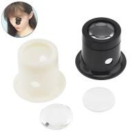 ราคา 5X 10X แบบพกพาสวมใส่ได้แว่นขยายแว่นขยายพกพาอุปกรณ์ส่องขยายชุดแว่นขยายเลนส์พร้อมแหวนเหล็กและเลนส์สำหรับช่างอัญมณีนาฬิกาซ่อม (19479533259)