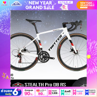 ราคา จักรยานเสือหมอบ TWITTER รุ่น STEALTH PRO DB RS 24 Sp แฮนด์อินทิเกรตคาร์บอนซ่อนสายทั้งคันตัวถังคาร์บอนเกียร์ 24 Sp (18233182558)