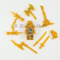 ราคา Compatible with LEGO Ninjago Movie General Cpt building block minifigure Garmadon Lloyd construction toy (20631217596)