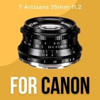 ราคา 7Artisans 35 mm f1 2 Lens เลนส์มือหมุนสำหรับกล้อง mirrorless 7artisans (13698657184)