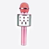 ราคา 2023 รุ่นล่าสุด WSTER WS858 Wirless Microphone Karaoke ลำโพง ไมค์ ไมค์ลอย ไมค์ไร้สาย คาราโอเกะ บลูทูธ เปลี่ยนเสียงได้ มีไฟหลากสี มี5สีให้เลือกได้ (19731913179)