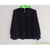 ราคา เสื้อชีฟองคอบัว มีซับใน ผ้านิ่ม ใส่สบาย อก 40 42 ความยาว 26 (18270957945)