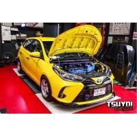 ราคา ค้ำโช้ค กันโครง หน้าบน TSUYOI แท้ ค้ำฝากระโปรง สเป็ค ตรงรุ่น Toyota Yaris Eco Ativ 2020 โช๊ค ทัสซิโย่ โตโยต้า ยาริส (21258199616)