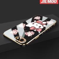 ราคา เคส JIUMOO สำหรับ OPPO A83 A71 A71K A37 A37F A39 A57 2016 A57T เคสการ์ตูนน่ารักลายฮัลโหลคิตตี้ขอบสี่เหลี่ยมชุบเคสมือถือแฟชั่นหรูหรากล่องกันกระแทกป้องกันเลนส์กล้องซิลิโคนนิ่ม (20826218570)