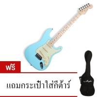 ราคา ANGEL กีต้าร์ไฟฟ้า AE 555 PBL MF 22F39 1V2T3SC แถมฟรีกระเป๋าใส่กีต้าร์ (297727)