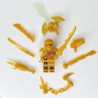 ราคา Compatible with LEGO Ninjago Movie General Cpt building block minifigure Garmadon Lloyd construction toy (20631217593)