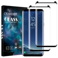 ราคา Cnarery อุปกรณ์ป้องกันหน้าจอ2ชิ้นสำหรับ Samsung Galaxy S8 S9 NOTE8 NOTE9กระจกนิรภัยโค้ง3D ลายจุดเป็นมิตรกับเคส (21357387464)