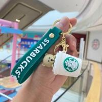 ราคา XEANG ซิลิก้า พวงกุญแจถ้วยชานมสตาร์บัคส์ สไตล์เกาหลีแบบ รูปทรงเรขาคณิต แฟชั่นสำหรับผู้หญิง จี้ห้อยกระเป๋า สำหรับผู้หญิง (19997861723)