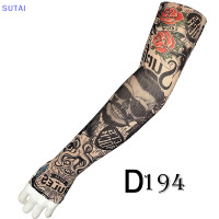 ราคา Lowest price SUTAI Up Top ปลอกแขนลายสักแฟชั่นปลอกแขนให้ความอบอุ่นป้องกันแสงยูวีสำหรับสักปลอมใช้กลางแจ้ง (19723818861)