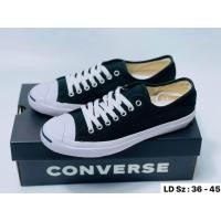ราคา พร้อมส่ง รองเท้าผ้าใบ Converse Jack สีแดง Converse Jack สีแดงเลือดหมู Converse Jack สีเขียว งาน madne in indo พื้นสีฟ้าตรงปกแท้ 100 (18925925984)