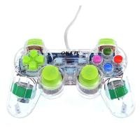 ราคา จอยเกมส์สำหรับคอม Oker 2 Shocks joystick รุ่น U 707 (398078444)