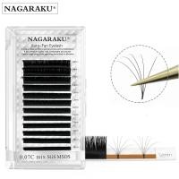 ราคา NAGARAKU Easy Fanning Auto Fans Eyelash Extension Self Handing Making Fast Bloom ออกดอก Pre Bonded Lashes Mega Volume (15271371382)