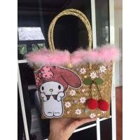 ราคา กระเป๋าสานกระจูดมายเมมิ้งชมอ่อน10 10 (7559584895)