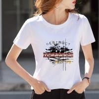 ราคา เสื้อ ผญแฟชั่น2022 เสื้อยืดหญิง เสื้อยืดเข้ารูป เสื้อยืดธรรมดา เสื้อยืดเซกซี่ เสื้อยืดหญิงแฟชั่น เสื้อยืดผญสวยๆ เสื้อและผ้ายืด เสื้อแฟชั่นหรูเสื้อผ้า (9909464040)