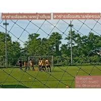 ราคา ตาข่ายกันลูกฟุตบอลสนามกีฬา ทนแดด ทนแรงกระแทก ขนาด 8 x 20 m สีฟ้าอมเขียว 2 mm ช่องตา 5 x 5 (7173314623)