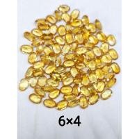 ราคา พลอยซิทริน พลอยดิบ รูปไข่ 6 4 5 7 6 8 9 7 แท้ 100 Natural Citrine 100 (6508792521)