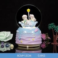 ราคา สโนว์บอล snowball ลูกบอลคริสตัล ของขวัญคู่รักวันวาเลนไทน์ ลูกแก้วกล่องดนตรีหัวใจสาวในฝัน การตกแต่งของขวัญกล่องดนตรี (21179485697)