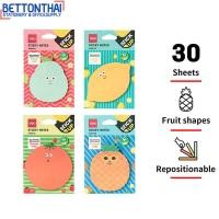 ราคา กระดาษโน๊ตกาว ลายผลไม้ แพ็ค 1 ชิ้น Post it แบบมีกาว กระดาษโพสท์อิทลายแฟนซี กระดาษโน๊ต เครื่องเขียน โพสท์อิท (21107026812)