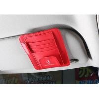 ราคา รถ Sun Visor Sunvisor กระเป๋า Organizer Holder สำหรับ Mercedes Benz W205 W204 W212 W117 W176 W213 Edition 1 AMG สไตล์ (9993560441)