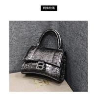ราคา 2020กระเป๋าขนาดเล็กหนังอินเทรนด์มินินาฬิกาทราย B หัวเข็มขัด Cowhide กระเป๋าถือแบบพกพาทแยงมุมกระเป๋า (6540910505)