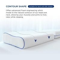ราคา MLILY Contour Pillow Zero Pressure Memory Foam Pillow (16487061822)