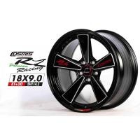 ราคา ลัอแม็กขอบ18 ส่งฟรี Cosmis RZ 18x9 0 ET 20 5รู114 3 และ 18x9 5 ET 25 6รู139 7 มีให้เลือก 3สี สีดำขอบทอง สีดำขอบเงา สีดำล้วน แถมน็อตล้อ จุ๊บสีฟรี ราคา4วง (15728263072)