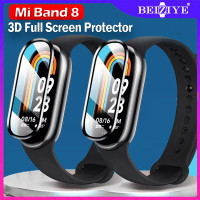 ราคา ฟิล์ม For Xiaomi Mi Band 8 ฟิล์มกันรอย ใส ฟิล์ม ฟิล์มกันรอย แบบโค้ง 3 มิติ ฟิล์มติดนาฬิกา Miband 8 เคสกันรอยหน้าจอสําหรับ for xiaomi band 8 (18691639420)