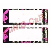 ราคา กรอบป้ายทะเบียนกันน้ำ ลาย PLAY BOY V 1 (10426485935)