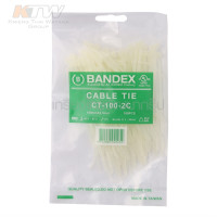 ราคา BANDEX เคเบิ้ลไทร์ มีหลายขนาด 4 นิ้ว 6 นิ้ว 8 นิ้ว 10 นิ้ว มีสีขาวและดำ 100เส้น PACK BANK (20003965821)