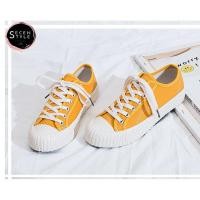 ราคา ส่งเร็วพิเศษ SECEN รองเท้าผ้าใบ หญิง ผ้าใบวินเทจ ผ้าใบขอบบิสกิต เกาหลี แบบผูกเชือก พร้อมส่งในไทย รุ่น SS 159 มีเก็บเงินปลายทาง (15310937247)