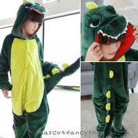 ราคา มี COD สินค้าขายดี ชุดนอนมาสคอต เด็ก ก็อตซิลล่า ไดโนเสาร์ เขียว gozzilla dinosaur ก็อตจิ จระเข้ (12239128536)