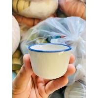 ราคา ถ้วยขนมฟู ขนมถ้วยฟู ถ้วยเซรามิค คล้ายงานสังกะสี ยกโหล (20694323644)