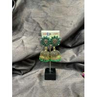 ราคา ต่างหูระฆังอินเดีย ต่างหูเจาะ สินค้าพร้อมส่ง (20632689900)