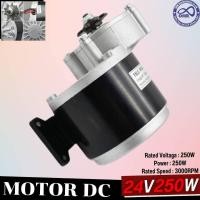 ราคา Motor มอเตอร์รถไฟฟ้า มอเตอร์เกียร์รถไฟฟ้า มอเตอร์แปลงไฟ 24V (15559954457)