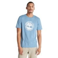 ราคา Fashion Timberland Mens Outdoor Heritage Front Graphic Slub T Shirt เสื้อยืด (20570002778)