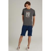 ราคา Mc jeans เสื้อยืดแขนสั้นผู้ชาย คอกลม สีเทา MTTZ674 (20411341082)