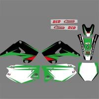 ราคา 2023สินค้าขายดีสำหรับ Kawasaki 125 250 KX ชุดสติกเกอร์ลายกราฟิกสติ๊กเกอร์สำหรับ Kawasaki KX125 KX250 2003 2004 2005 2006 2007 2008 2009 2010 2011 2012 (19878751515)