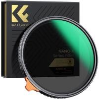 ราคา K F Concept 49mm 82mm Variable ND Filter True Color ND2 ND32 with 28 Layers of Anti reflection Green Film Waterproof Anti scratch Nano X Series (18948005911)
