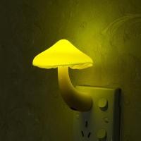 ราคา โคมไฟไฟกลางคืนเซ็นเซอร์ LED ฝาผนังเห็ดปลั๊กตกแต่งห้องนอนเด็กทารก (20065523978)